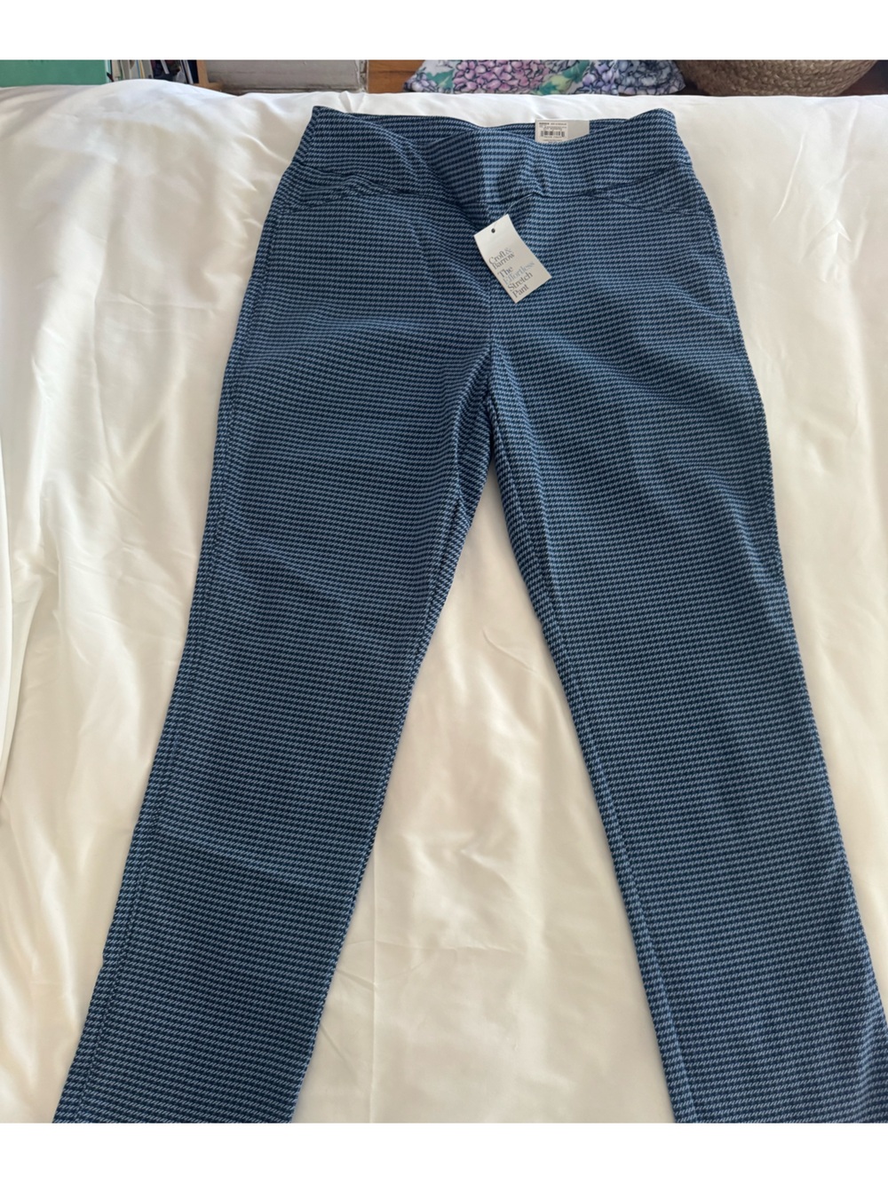Women’s Black and Blue Pants